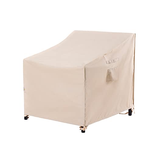 "F&J Outdoors Waterproof UV Resistant Large Deep Seat Patio Lounge/Club Chair Cover, 40"" Wx40 Dx36 H"