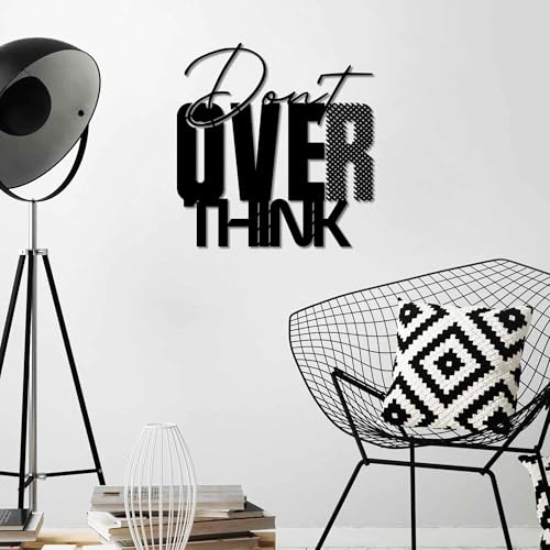 Stylish Black Decorative Metal Wall Accessory, 52 x 54 cm, 100% Metal, 1.5 mm Thickness, Lightweight 1.27 kg, Perfect for Modern Home Decor