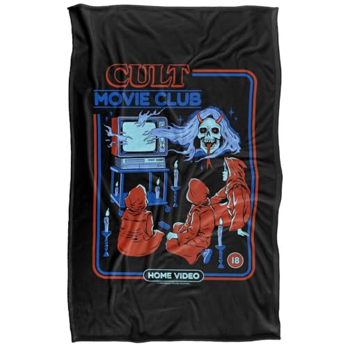 Steven Rhodes Cult Movie Club Silky Touch Super Soft Throw Blanket 91 X 147 Cm