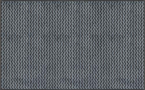 Wash + Dry Duo Denim Doormat Polyamide Blue 75 x 120 cm