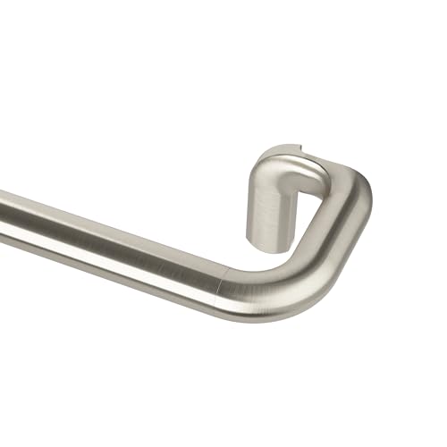 Umbra Twilight Curtain Rod Set – Wrap Around Design Ideal for Blackout or Room Darkening Panels, 66 to 144 Inches, Nickel