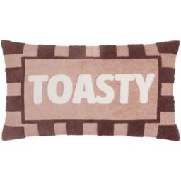 furn. Toasty Polyester Filled Cushion (Pink - 30x50cm)