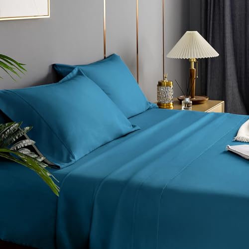 ILVOE Sheet Set, Queen Size 4 Piece Bed Sheets, Breathable and Soft Hotel Style Sheets, Microfiber Sheets with Deep Pockets, Easy Care