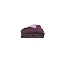Calgary Range 140x200 Plum/Purple Bicolour Polyester Duvet