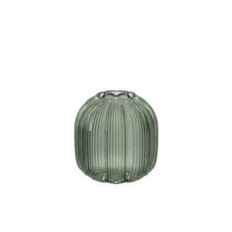 Villeroy & Boch - Fleur Vert vase 11 cm Green, Dishwasher-safe, Tablevase, Floral design, Hand-blown, hand-crafted glassvase, Decorative highlight, Decorative homeware, Home-decor, Glass