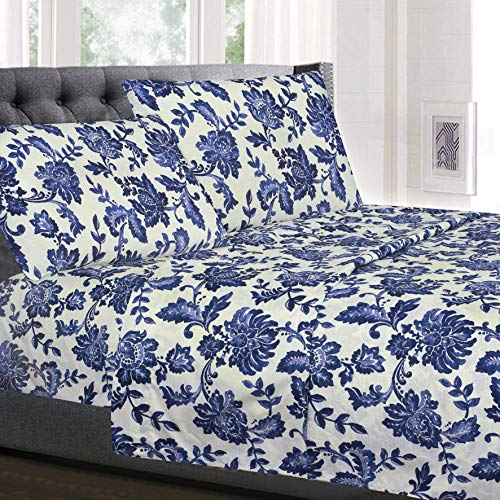 Twin Sheets - Breathable Luxury Sheets with Full Elastic & Secure Corner Straps Built In - 1800 Supreme Collection Extra Soft Deep Pocket Bedding Set, Sheet Set, Twin, Tuscany