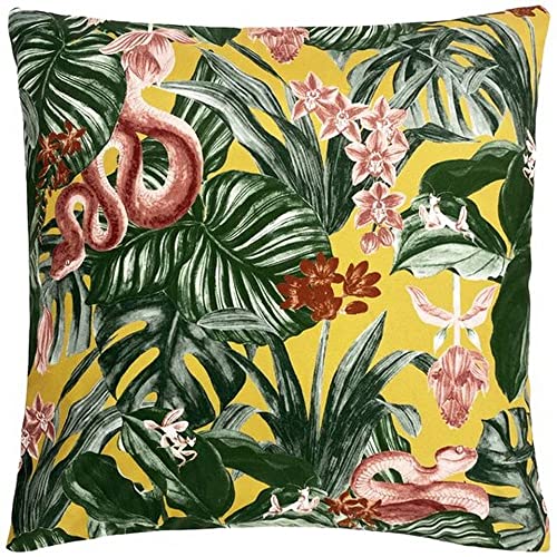 furn. Medinilla Outdoor Cushion Cover, Mustard, 43 x 43cm