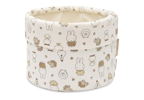 Jollein Care Basket - Miffy Family Farm - Changing Table Storage Basket - Changing Table