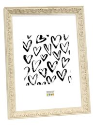 Deknudt S95MF1_20.0x28.0 Photo Frame, Resin, White, 20 x 28 cm