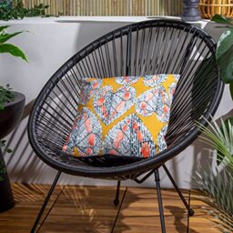 furn. Wylder Tropics Ebons Mahari Outdoor Polyester Filled Cushion - Twin Pack