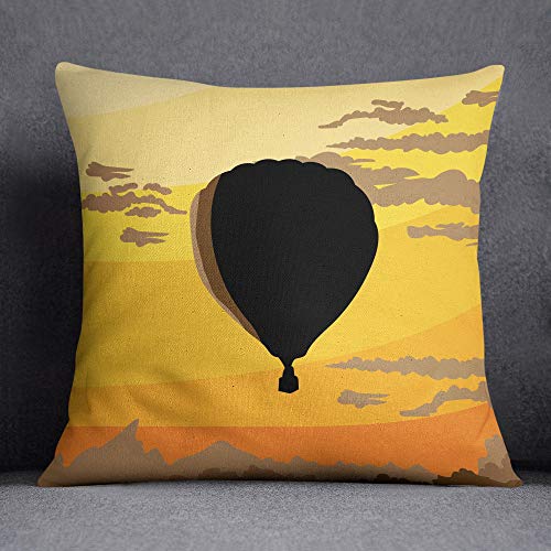 Questo Casa Decorative Cushion Cover, Cushion Cover, Home Decoration, for Sofa, Coffee, Size: 45 x 45 cm – Designed and Made in Türkiye