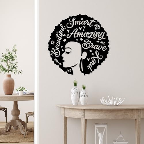 Stylish Black Decorative Metal Wall Accessory, 70 x 70 cm, 100% Metal, 1.5 mm Thick, Lightweight & Easy to Hang, Perfect for Modern Decor