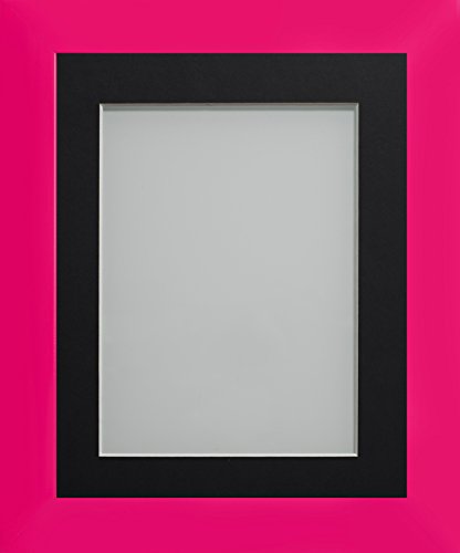 Frame Company Candy Range Hot Pink Picture Photo Frames with Mount *Choice of Colours*