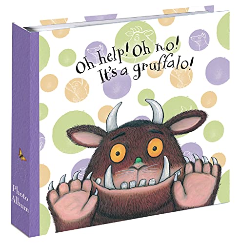 The Gruffalo Photo Album – Holds 100 Photos - Chunky Keepsake Memory Book with Notes Section - Baby, Family & Gift Album - Soft Padded Cover
