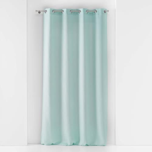 Douceur d'Intérieur, Soane Mint Green Eyelet Curtain 140 x 240 cm