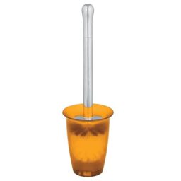 Spirella Toronto Polystyrol Toilet Brush, Orange
