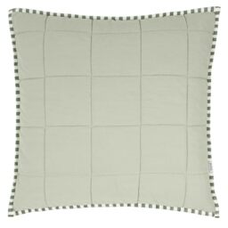 Yard Hebden Stripe Feather Filled Cushion (Green, 55 x 55 cm)