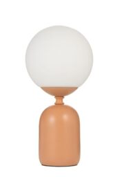 Paulmann Pauleen 48329 Table Light, Glowing Charm, E14, max. 20W, Rusty red, White Ceramic