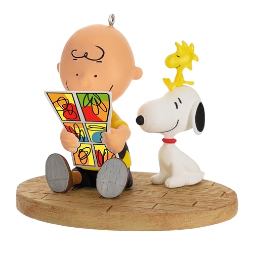 Hallmark Keepsake PEANUTS Ornament, Charlie Brown, SNOOPY & WOODSTOCK