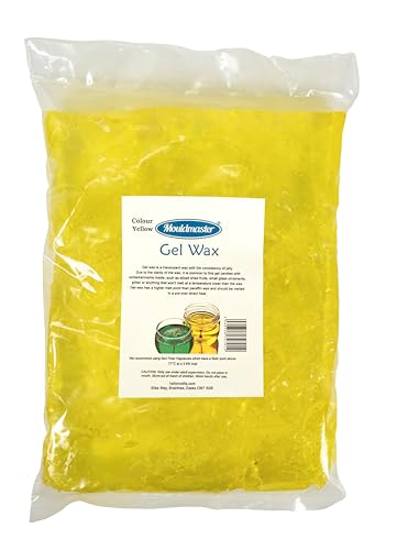 Mould Master Mouldmaster 10 Kg Candle Making Gel Wax, Yellow, 10kg