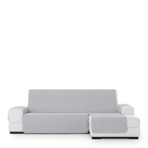 Eysa Bianco Sofa Cover Non-Slip Chaise Longue Extra Right C/06, Front View