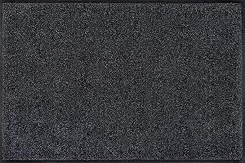 Casita Pablo Doormat Anthracite Black 60 x 90 cm Washable Indoor and Outdoor Use