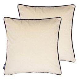 Paoletti Torto Polyester Filled Cushions Twin Pack