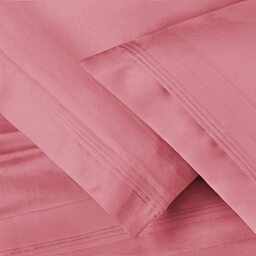 SUPERIOR 650SDPC SLBH Pillowcases, Standard, Blush 2