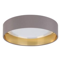 Eglo LED Ceiling lamp Palomaro, Round Fabric Ceiling Light