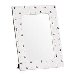 Premier Housewares Photo Frame, Dolomite, White, 6in x 4in - Sailor