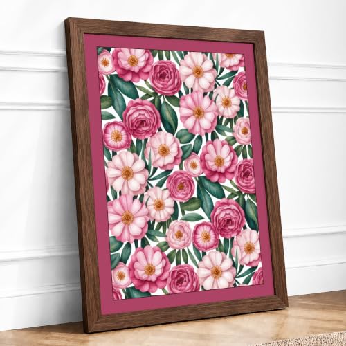 Victorian Floral Tapestry Botanical Framed Wall Art Print A1