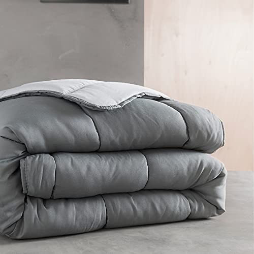 TODAY 102777 Duvet, Grey/White, 140 x 200 cm