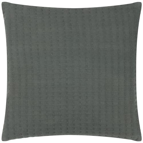 Yard furn Hush Polyester Filled Cushion - Lightweight Cotton Gauze (Dusk - 45x45cm)