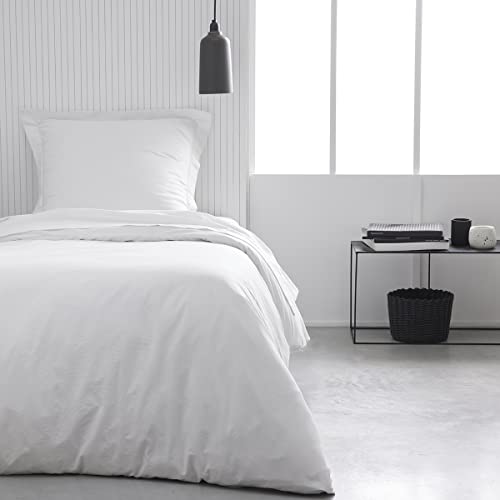 TODAY Single Duvet Cover 140 x 200 cm Cotton Chalk