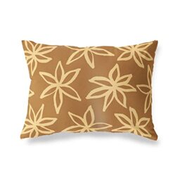 BonaMaison Decorative Cushion Cover, Brown Tones Throw Pillow Covers, Home Decorative Pillowcases for Livingroom, Sofa, Bedroom, Size: 45X60 Cm - Designed and Manufactured in Turkey