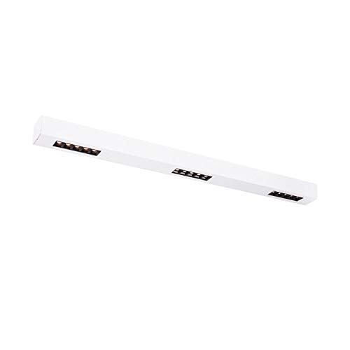 SLV Ceiling-Mounted Light Q-LINE CL/LED spot, floodlight, Ceiling Spotlight, Ceiling Light, Surface-Mounted Light, Indoor Lighting / 3000K 46W 2100lm White dimmable 30 Degrees
