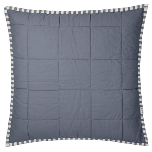Yard Hebden Stripe Cushion Cover (Denim Blue, 55 x 55 cm)