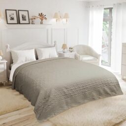 Emma Barclay Aran - Bedspread Set (Stone, King)