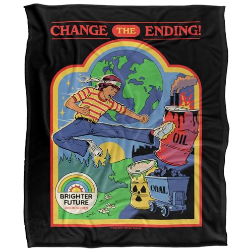 Steven Rhodes Change The Ending Silky Touch Super Soft Throw Blanket 152 X 127 Cm