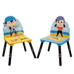 Fantasy Fields Childrens Kids Toddler Wooden 2 Chair Set (no table) TD-11593A3