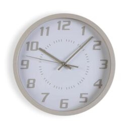 Versa Beige Wood Wall Clock 4.3 x 30 x 30 cm - Brand EAN: 8420327545619