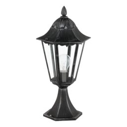 Eglo Outdoor Pedestal Lamp Navedo, Single-Light Exterior Lamp