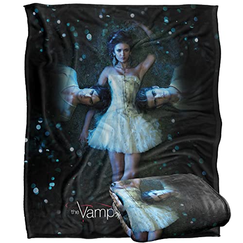 VAMPIRE DIARIES Why Choose Officially Licensed Silky Touch Super Soft Throw Blanket 152 x 127 cm