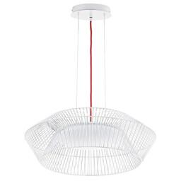 Eglo 93984 Pendant Light, Red Metal
