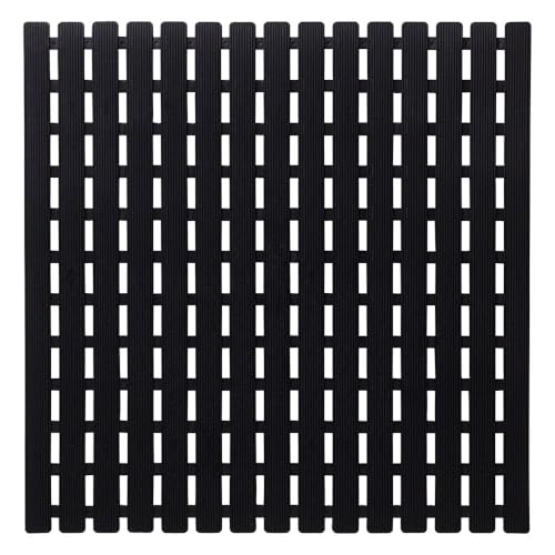 Sealskin Nora Non-Slip Shower Mat 54 x 54 cm Black
