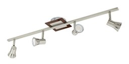 EGLO LED ceiling lamp Algonda, ceiling spotlight, steel