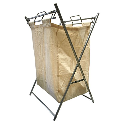 PROTENROP 2820951 Folding Basket, 46.5 x 40 x 71 cm, Silver