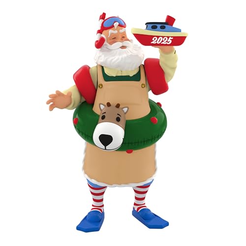 Hallmark Keepsake Christmas Ornament 2025, Toymaker Santa 2025, Santa Collectors Gifts