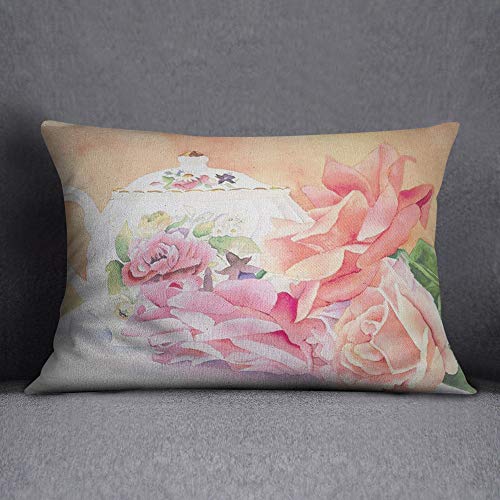 Bonamaison Decorative Cushion Cover, Throw Pillow Case, Size: 35X50 Cm - Designed and Manufactured in Turkey