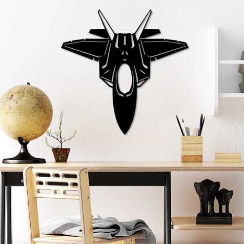 Stylish Black Decorative Metal Wall Accessory, 57 x 56 cm, 100% Metal, 1.5 mm Thickness, Lightweight & Modern Design for Home Decor
